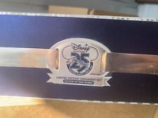 D23~Limited Edition~25th Anniversary~7 SILVER trim ORNAMENTS~NWT~Disney Store picture