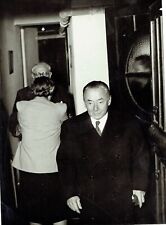 ORIGINAL PHOTOGRAPH-PAUL RAYMOND VISITING Mr LEON BLUM picture