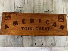 Vintage American Brand Tool Chest picture