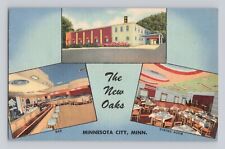 The New Oaks Hotel and Night Club Minnesota City Minnesota VINTAGE POSTCARD 1446 picture