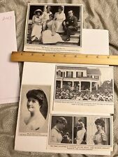 Antique 1912 Images: President Wilson & His Family + Summer Home in Sea Girt NJ picture