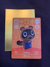Timmy #008 Animal Crossing Amiibo Authentic Nintendo Near Mint Card Series 1 picture