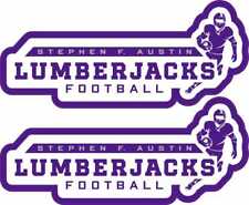 StickerTalk Officially Licensed SFA Football Stickers, 3.5 inches x 1.5 inches picture