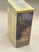 Miss Clairol Hair Color Bath Creme #48 Sable Brown EXPIRED NOS, (3) Pack 1976 picture