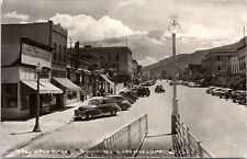 Grand Avenue from Bridge, Glenwood Springs, Colorado - 1940s Photo Postcard picture