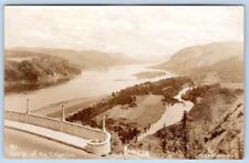 1920's RPPC CROSS & DIMMITT #587?*GORGE OF THE COLUMBIA RIVER*OREGON*BRIDGE picture