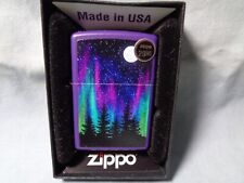 New Zippo Lighter #48565 Night in the Forest Design picture