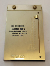 Vintage INDEXO Metal Address Index Telephone keeper picture