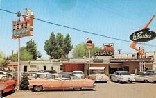 1960 ID Idaho Falls Coffee Shop Vintage Autos Business Card 2.25x3.5 BC11 picture