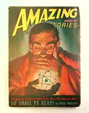 Amazing Stories Pulp Aug 1947 Vol. 21 #8 GD/VG 3.0 picture