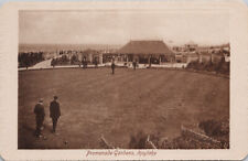 Lawn Bowling Promenade Gardens Hoylake Wirral Unused Valentine's Postcard G60 picture