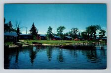 Walker MN-Minnesota, Silver Springs Resort, Advertising Antique Vintage Postcard picture