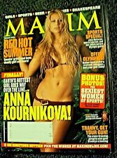 MAXIM Magazine AUGUST 2004 ANNA KOURNIKOVA picture