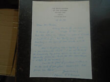 1973 Prof J S Weiner Founder of Soc Study of Human Biology Hand Written Letter picture