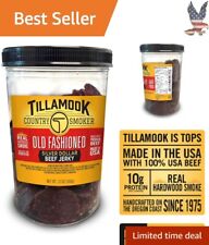 Tillamook Premium Original Old Fashioned Silver Dollar Beef Jerky - 13 Ounce Jar picture