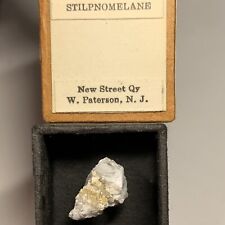 Stilpnomelane Crystal Micro New St Qry West Paterson New Jersey USA picture