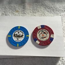 $1 and $5 Caesars Las Vegas Casino Chips, Lot of (2)…both Stand. picture