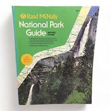 1983 National Park Guide Rand McNally 17th Edition Map Book Michael Frome PB picture