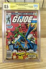 G.I. Joe #1 ARAH 6/82 CBCS Signed By Larry Hama Newsstand RARE Ugly Comic Key picture