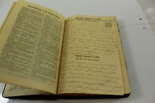 Vintage 1944 Yearbook Diary Last Entry May 6, 1944 picture