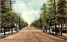 Postcard Eleventh Avenue East from 15th Street in Birmingham, Alabama picture
