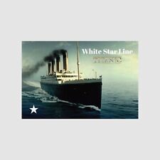 Very Cool Modern Postcard - White Star Line Postcard, Titanic Postcards picture