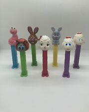 Pez Dispenser Lot of 7 Spring Easter Lamb Chop Bunny Sheep picture