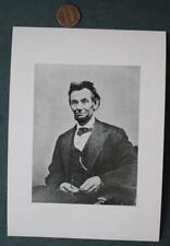 Abraham Lincoln Alexander Gardner / Mathew Brady February 1865 5x7 photo RARE--- picture