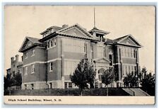 Minot North Dakota Postcard High School Building Exterior c1910 Vintage Antique picture