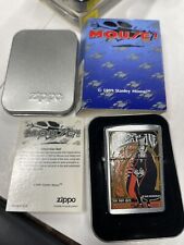 ZIPPO 2000 STANLEY MOUSE EDWARDIAN BALL CHROME LIGHTER SEALED IN BOX 185F picture