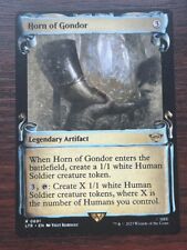1x SHOWCASE HORN OF GONDOR - Lord of the Rings  MTG - Magic the Gathering picture