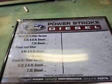Ford Powerstroke Dealer Sign picture