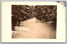 Postcard: Troy NH, RPPC, Posted 1940 picture