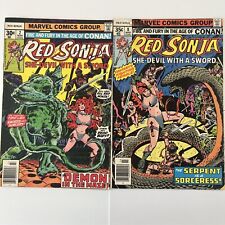Red Sonja #2, #8 Lot of 2 NICE Mid-Grade 1977. picture