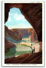 c1910's The Window In Canyon De Chelly Arizona AZ Fred Harvey Antique Postcard picture