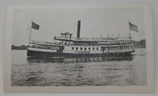 Steamship Steamer POMHAM real photo postcard RPPC picture