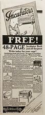 1917 AD.(XH71)~CHARLES WILLIAM STORE, NYC. INCUBATOR PRODUCTS AD. picture