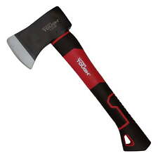 Hyper Tough 1-1/4lb Camp Axe with Red & Black Shock Absorbing Anti Slip Handle picture