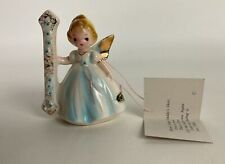 3” Vintage Josef Original Porcelain 1960’s 1st First Year Angel Figurine W/ Tag picture
