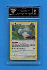 Graded Pokemon Card Vivid Voltage Stamped Snorlax Get Graded Mint 9 ref113 picture