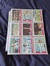 Monty gum 1978 football world cup 78 trading card full set 224 superb condition picture
