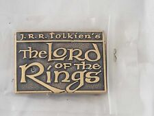 Lord of the Rings Solid Brass Vintage Belt Buckle - NEW picture