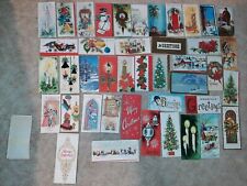 Lot of 190 vintage Christmas cards Unused picture