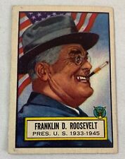 1952 Topps Look N See #1 ~ FRANKLIN D ROOSEVELT picture