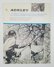Vintage Allied Ackley Air Chainsaws Chicago Sales & Dealer Advertising Brochure picture