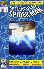 Spectacular Spider-Man Peter Parker #189 Silver Hologram FN 1992 Stock Image picture