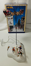 Lemax Christmas Santa Claus is Coming to Town 2005 Tested and Working picture
