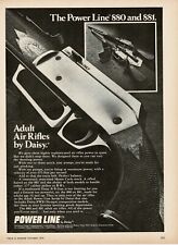 1974 DAISY Power Line 880, 881 Adult Air Rifle Vintage Ad  picture