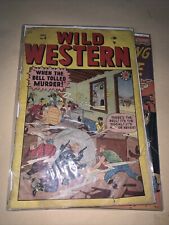WILD WESTERN #8 MARVEL COMICS JULY 1949 picture