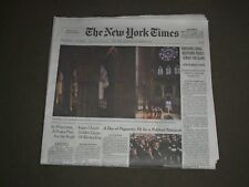 2018 DECEMBER 6 NEW YORK TIMES - GEORGE H. W. BUSH FUNERAL picture